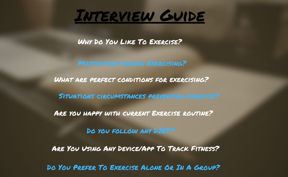 interview guide